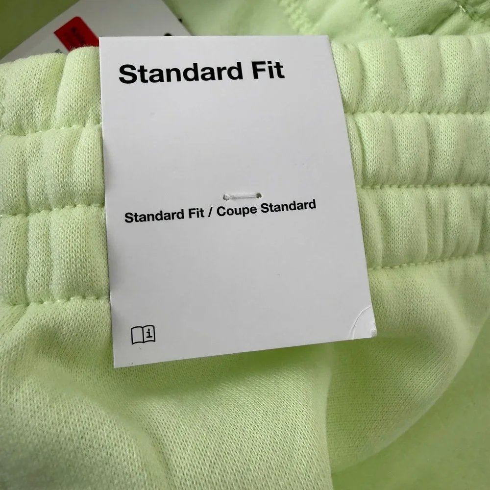 Nike Kids Standard Fit Jogger‎ Sweatpants Lime Green Casual Sportswear Size L